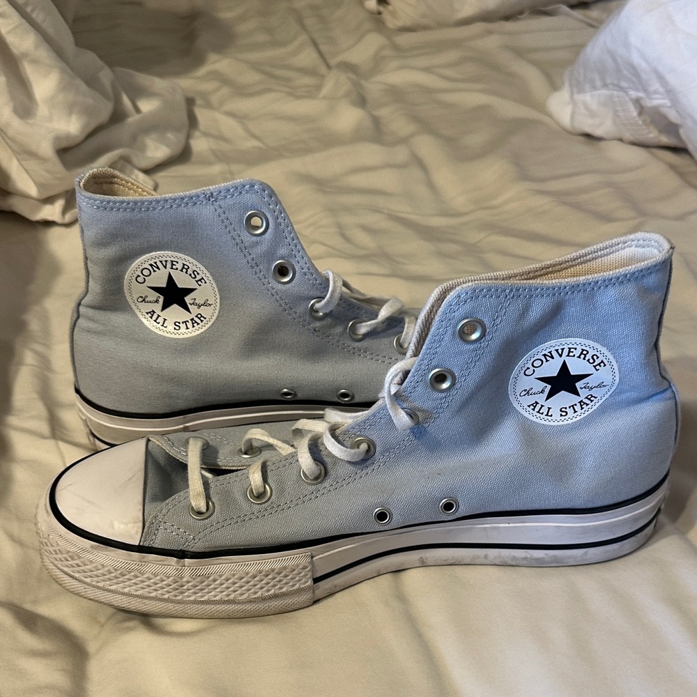 Converse Sky Blue High-Top Sneakers